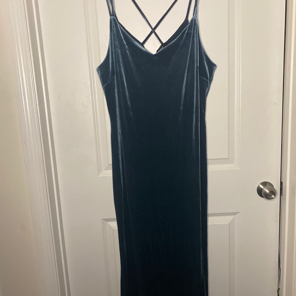 Velvet Maxi Dress